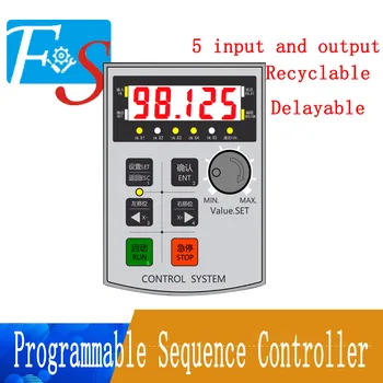 Programabilni samostalni kontroler slijed, pogodan za recikliranje, s mogućnošću odgode za elektromagnetski ventil, pneumatski cilindar, ulje cilindar, releji