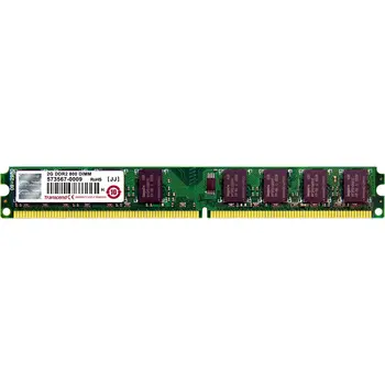 Ram modul TS256MLQ64V8U, 2 GB 800 Mhz, PC2-6400, DDR2 DIMM, Stolni DIMM