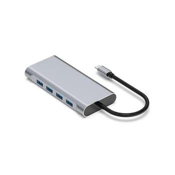 Razdjelnik za laptop USB3 0 hub adapter za čitanje memorijskih kartica dock punjač