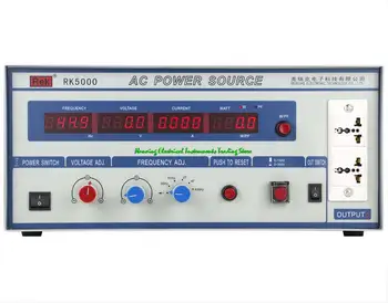 Rek RK5002 izvor izmjeničnog napona promjenjive frekvencije 2000ВА/2 kw, Struja: L: 18A H: 9A, frekvencija: 45 do 70 Hz/50 Hz/60 Hz/ 2F / 4F /400 Hz