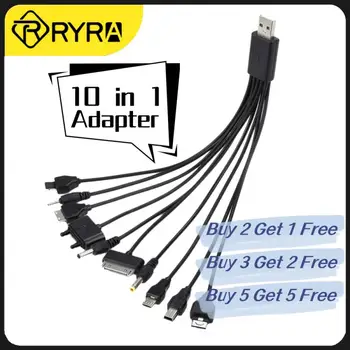 RYRA 1-10 10 kom. U 1 Micro USB Multi Punjač, Usb data Kablovi Za Mobilne Telefone Kabel Za Mobitel Xiaomi Oneplus SAMSUNG Tableti