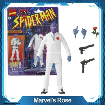 Serija Hasbro Marvel Legends, naplativa 6-inčni figurice spider-man Marvel's Rose, 5 pribor F6566