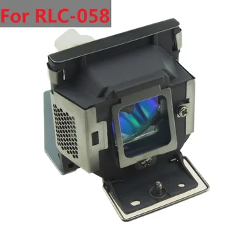 Smjenski Lampa Projektora RLC-058 Za ViewSonic PJD5122 PJD5152 PJD5211 PJD5221 PJD5352 Gola Žarulja S kućištem RLC-055 RLC-056