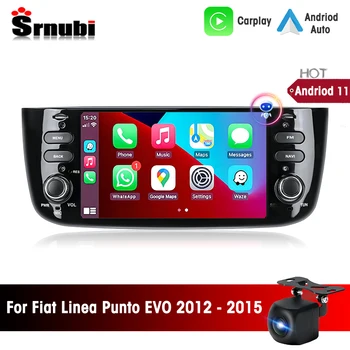 Srnubi 2Din Android 11,0 Auto Radio za Fiat Linea Punto EVO 2012-2015 Media Player, GPS Navigacija Carplay 6,2 'Glavna Jedinica