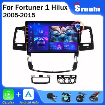 Srnubi Android 11 2 Din Uređaj za Toyota Fortuner 1 Hilux Revo Vigo 2005-2015 Media Player Carplay Wifi GPS Glavna Jedinica