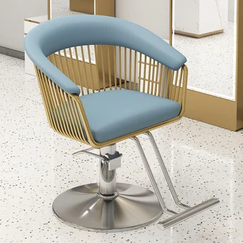 Stolice za frizerske salone, frizerske stolice, stolice za frizerske salone, dizajniran za šišanje kose s ceradom, glačanja i bojenje u trgovini red tide