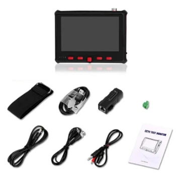 Tester video nadzor 4-U-1 Prijenosni Tester kamera 8MP AHD/ TVI/ CVI /CVBS Analogni Tester 4,3-Inčni LCD monitor Analogni Video Test