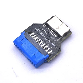 Tip E USB3.1 Priključak na Prednjoj ploči USB 3.0 19 Pin Priključak za Proširenje zaglavlja TYPE-E 20Pin Adapter za matičnu ploču PC Priključak Riser