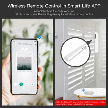 Tuya Smart Podesiva sjenila Motor USB punjenje plantažni sjenila prozor Smart Life Alexa Google Home Glasovno upravljanje
