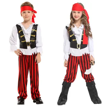 Umorden/Šik kostim pirata, za dječake i djevojčice, бунтаря, Корсара, cosplay za djecu, kostime na Purim, Halloween, maske, kostim