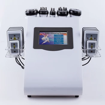 Unaprijeđeni Sustav za 40K Kavitacija mršavljenje vakuum 6in1 Pametna Ultrazvučno Smanjuje Stroj Za tijelo Formiranjem Oprema Salona Ljepote