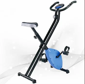 Unutarnji sklopivi magnetni bicikl uključuje fitness opreme s po visini podesivim otporom za kućnu uporabu