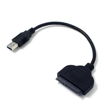 USB 3.0 i SATA 3 Sata Kabel-USB Adapter do 6 Gb/s Podrška za 2,5 Inča(e)E) Vanjski SSD HDD Kabel-pretvarač za hard disk Dužine 20 cm