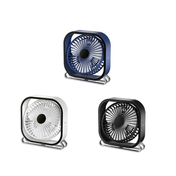 USB stolni ventilator, 3 brzine, miran prijenosni ventilator, rashladni mali ventilator vrti mini ventilator, stolni ventilator za dom i ured, izravna dostava