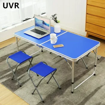 UVR Sklopivi marširati stol i stolice Novu matičnu računalni stol od aluminijske legure Prijenosni stol, Ulični sklopivi stol i stolice Skup