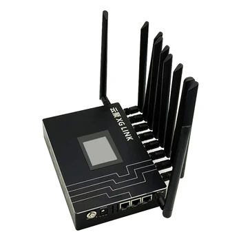 Vanjski X4 Priključni Ruter WiFi 6 Punjive Gigabitnih portova od 1000 Mb/s 4 Utora za SIM kartice, Kabel za Ruter