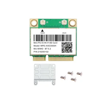 WiFi 6E MPE-AXE3000H Mini PCI-E Wifi Bluetooth kartica 5.2 AX210 mrežna kartica, 802.11 AX/AC Bežična