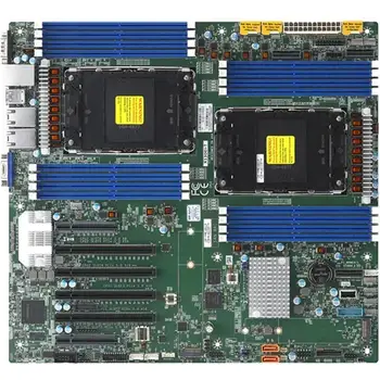 X13DEI-T za matične ploče Supermicro EATX, skalabilan procesori Xeon 4. generacije, brzina DDR5-4800MT/s, Broadcom BCM57416 s dva priključka 10G LAN