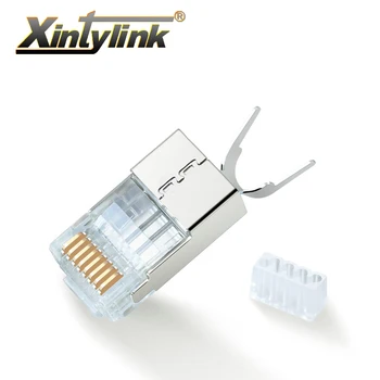 xintylink cat7 cat8 konektor rj45 ethernet kabel utikač rj-45 cat6a mačka.6a muške mreže zaštićeni modularni priključak sftp lan cat7a 8P8C