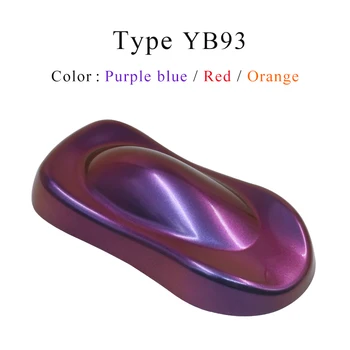 YB93 pigmenti-хамелеоны, akrilna boja, plastificiranje, boja-kameleon za automobile, umjetnost i obrt, ukrašavanje noktiju, 10 g potrošnog materijala za crtanje