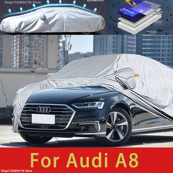 Za Audi A8 vanjska zaštita, pun auto sjedalo, snježni pokrivač, štitnik za sunce, vodootporan prašinu vanjske auto oprema