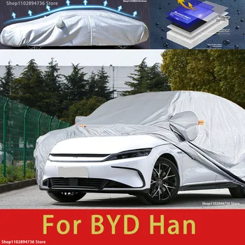 Za BYD Han Vanjska zaštita, pun auto sjedalo, snježni pokrivač, štitnik za sunce, vodootporan prašinu vanjske auto oprema