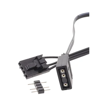Za Corsair 4PIN RGB standardni ARGB 3-pinski adapter 5 U kabel RGB 25 cm