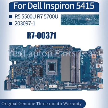 Za Dell Inspiron 5415 5515 Matična ploča laptopa 203097-1 CN-0FH5FM 0FH5FM CN-0WKFHK 0WKFHK R5 5500U R7 5700U Matična ploča Laptopa