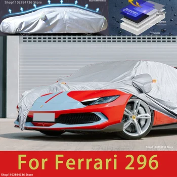 Za Ferrari 296 Vanjska zaštita, pun auto sjedalo, snježni pokrivač, štitnik za sunce, vodootporan prašinu vanjske auto oprema