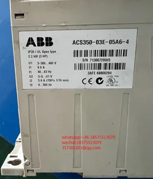 Za inverter ABB ACS350-03E-05A6-4 2,2 kw 380 v Sa skladišta 1 kom.