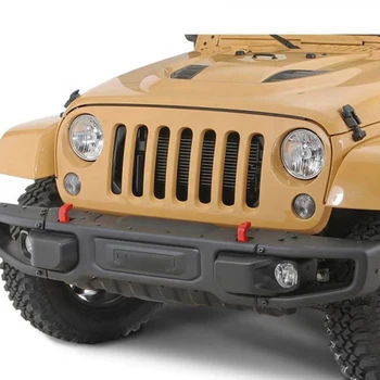 Za Jeep Wrangler 10th Anniversary Prednji branik sa otvorom za radar super jaki komponenta za zaštitu od sudara bez deformacije