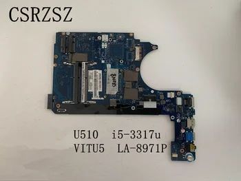 Za Lenovo U510 matična ploča laptopa VITU5 LA-8971P s procesorom I5-3317U Potpuno ispitni rad