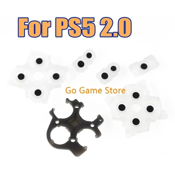 za PlayStation PS5 V1 V2 kontroler Ljepljive tipke pokrov tipkovnica Silikonska vodljivi guma