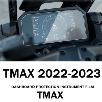 za Yamaha T-MAX 2022-2023, zaštitna folija za prednju ploču Tech MAX, pribor TMAX za motocikle, zaslon za grebanje