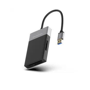 Čitač memorijskih kartica XQD s nekoliko uređaja čitač kartica sa 2 adapterima, USB 3.0 HUB za Sony serije G/M, Lexar 2933X/1400X za Windows / Mac OS