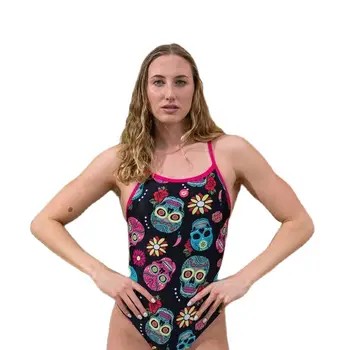 Ženski kupaći kostim za profesionalne triatlon, seksi jednodijelni prikladan kostim, kupaći kostim za funkcionalnih treninga, kupaći kostim za kupanje u otvorenim vodama, nošenje kape košulja