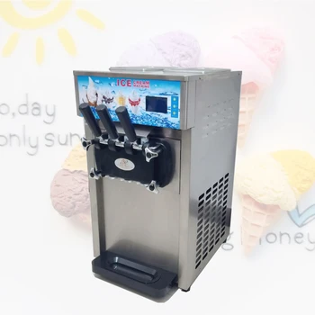 Трехцветная stroj za kuhanje mekog sladoleda, stroj za izradu sladoleda 220 /110 v, stroj za kuhanje jogurt za sladoled