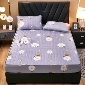 Утолщенная prozračna пылезащитная krevetu sa pamučnom postavom, univerzalni pokrivač, zaštitna torbica za madrac, krevetu