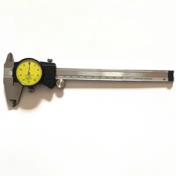 Штангенциркуль sa dial 6 inča 505-681 0-150 mm 505-682 0-200 mm Točnosti 0,01 mm Mikrometar Za Mjerenje Alata Od nehrđajućeg čelika 10